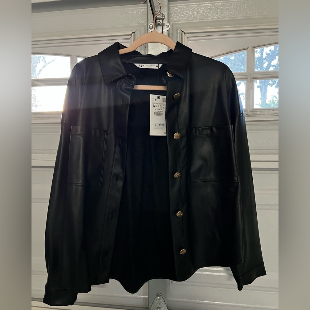 Zara women’s jacket size medium over size fit